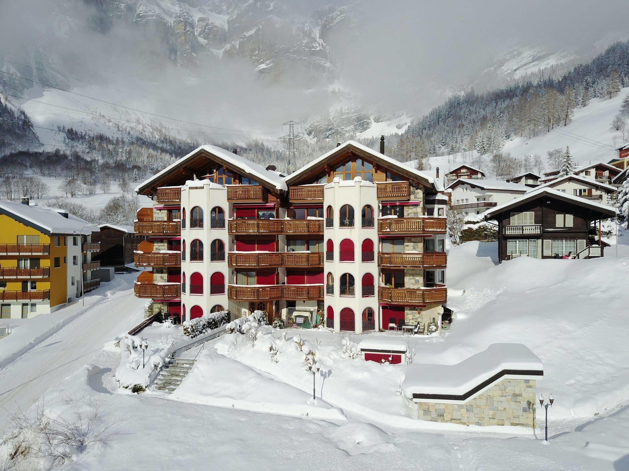Chateau Leukerbad Exterior foto